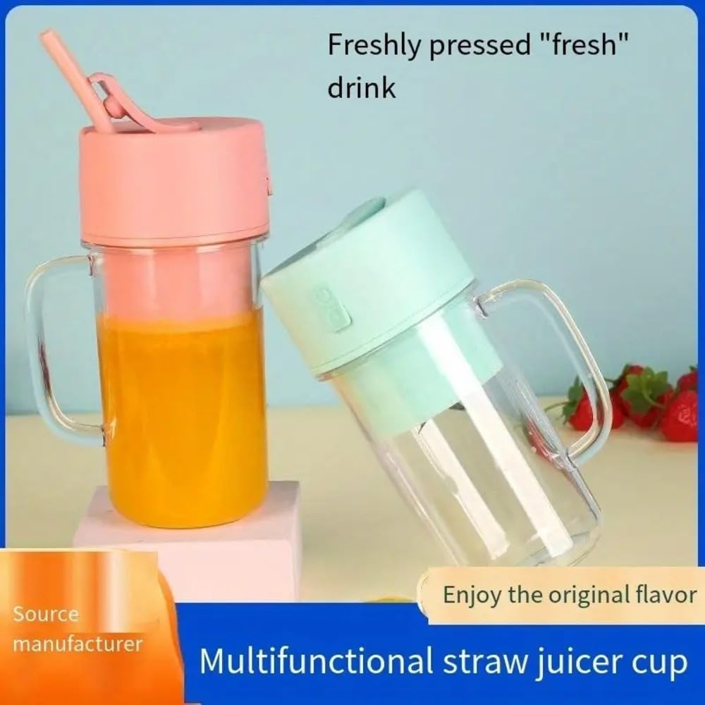 Portable Blender Juicer Cup – Rechargeable Mini Smoothie Maker