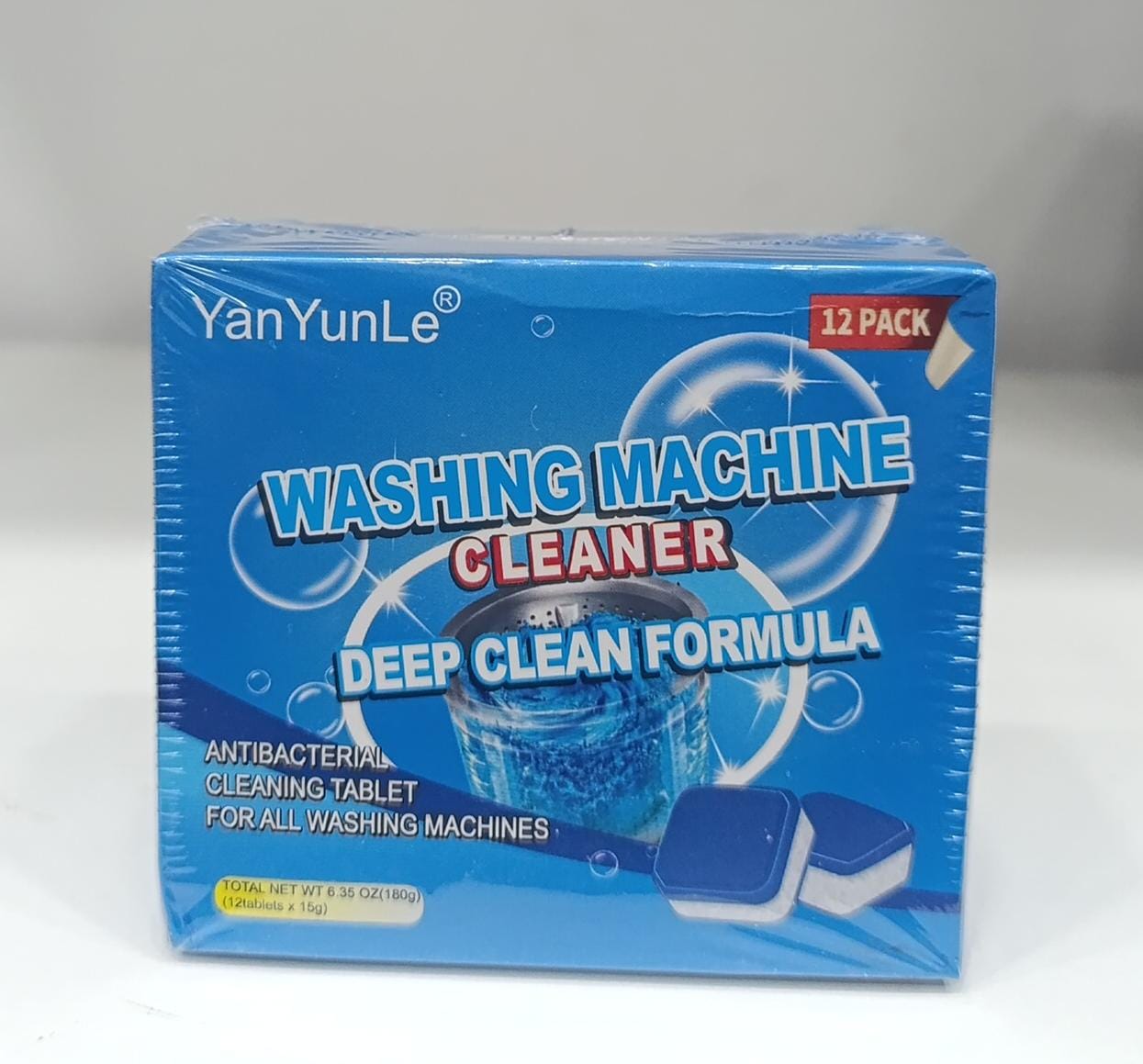 Washing Machine Cleaner Tablets – Deep Clean & Odor Removal Formula