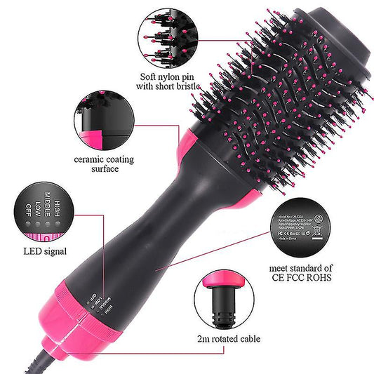 2-in-1 Hair Dryer Brush – Fast Drying & Smooth Styling Tool