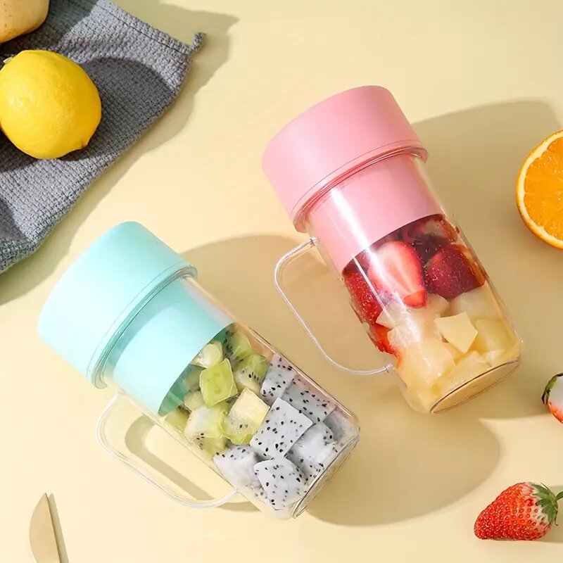Portable Blender Juicer Cup – Rechargeable Mini Smoothie Maker