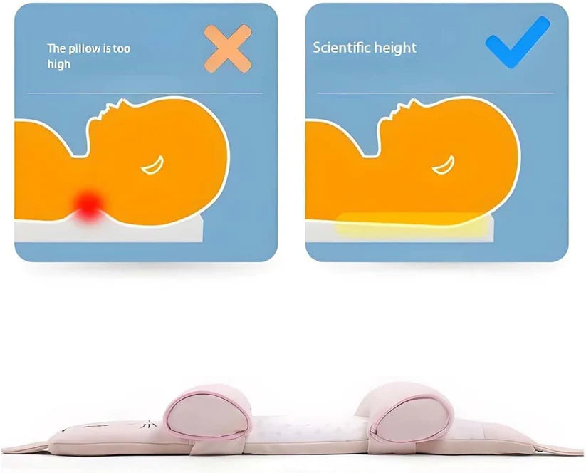 Baby Head Shaping Pillow – Soft Support & Comfort Cushion