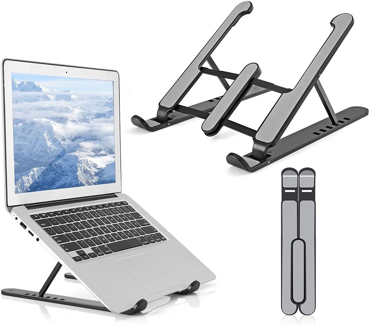 Adjustable Laptop Stand – Ergonomic & Foldable Desk Holder