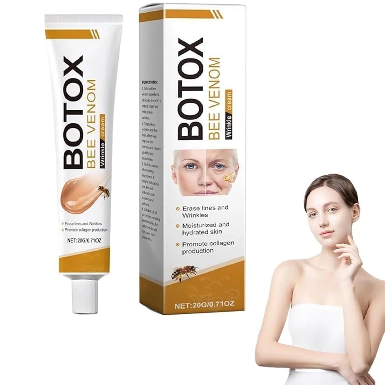 Bee Venom Wrinkle Cream – Firming & Anti-Aging Skin Care