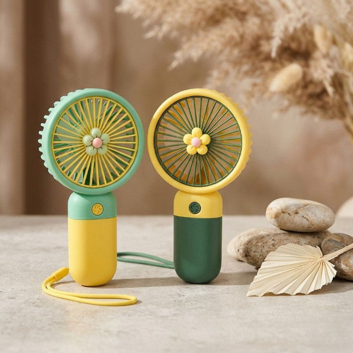 Rechargeable Mini Hand Fan – Portable Cooling Anywhere