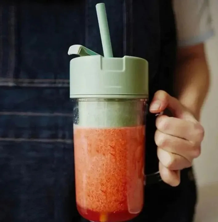 Portable Blender Juicer Cup – Rechargeable Mini Smoothie Maker