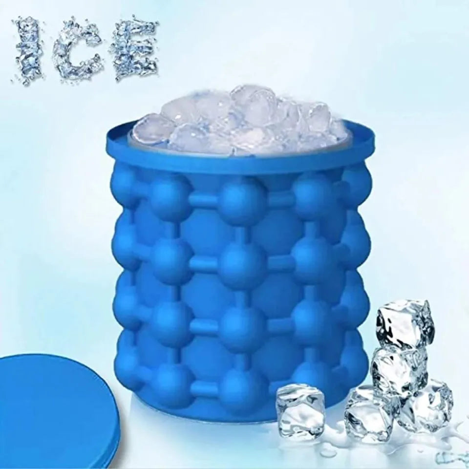 Silicone Ice Genie – Soft & Easy Ice Cube Maker Bottle