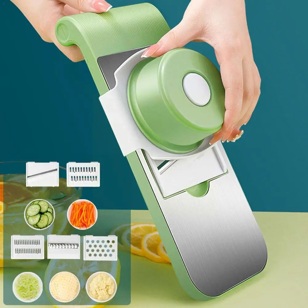 5-in-1 Vegetable Cutter – Fast, Easy & Mess-Free Kitchen Tool