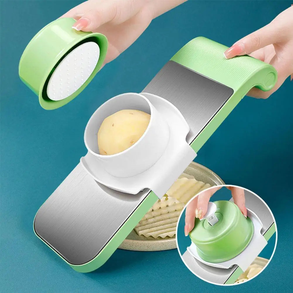 5-in-1 Vegetable Cutter – Fast, Easy & Mess-Free Kitchen Tool