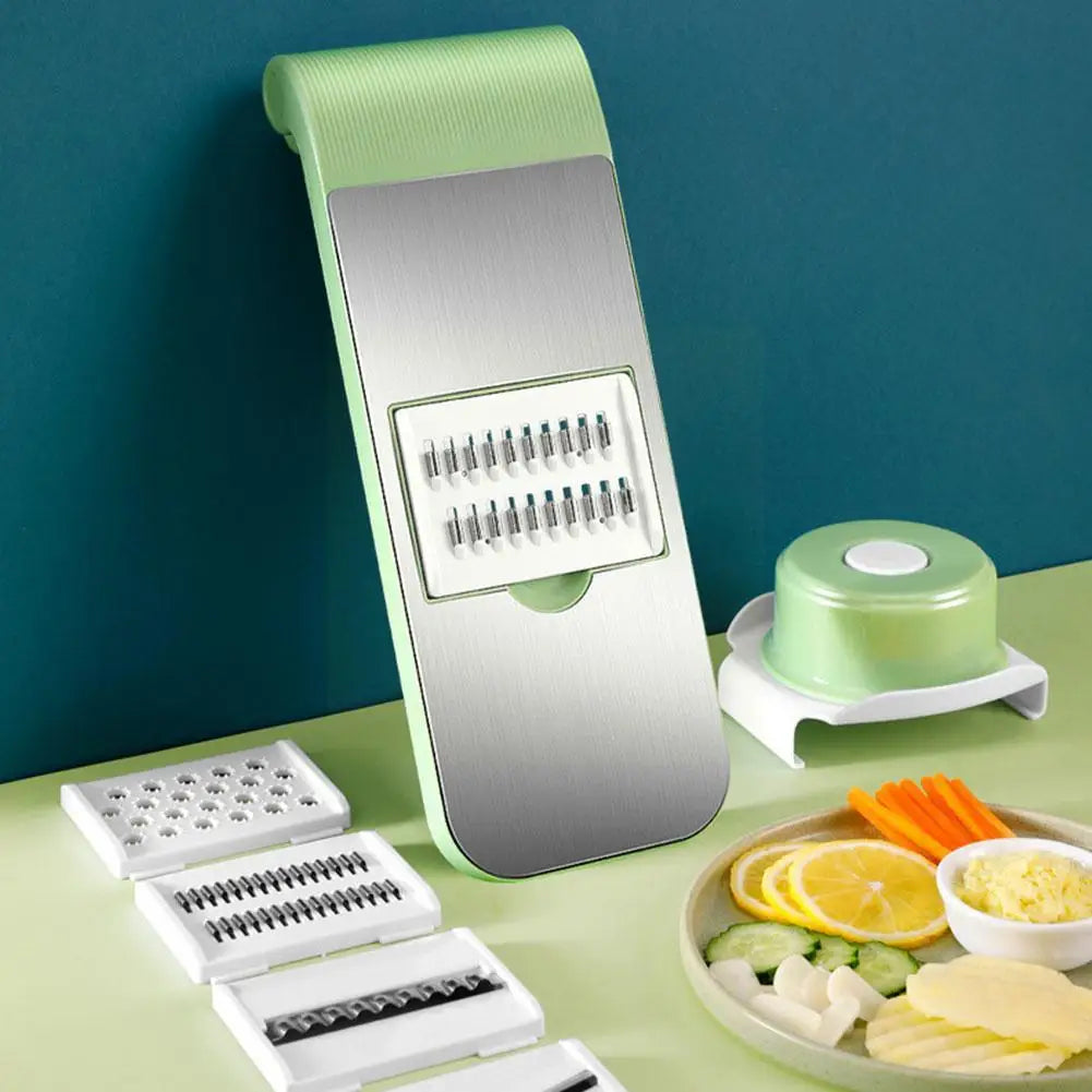 5-in-1 Vegetable Cutter – Fast, Easy & Mess-Free Kitchen Tool