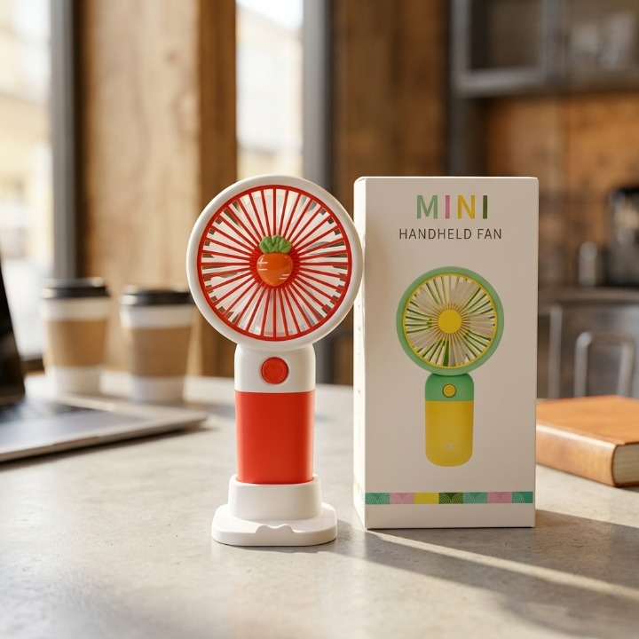 Rechargeable Mini Hand Fan – Portable Cooling Anywhere