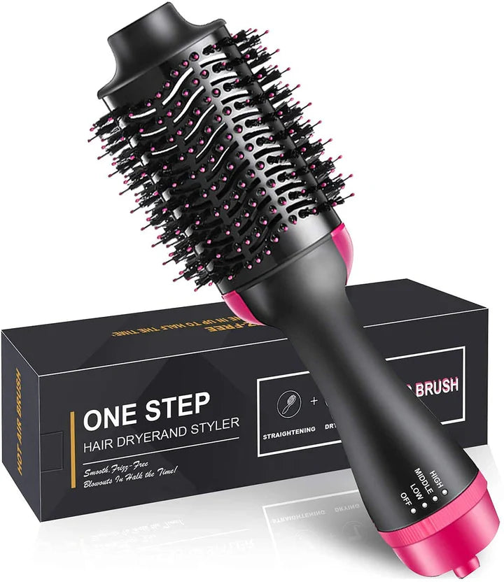 2-in-1 Hair Dryer Brush – Fast Drying & Smooth Styling Tool
