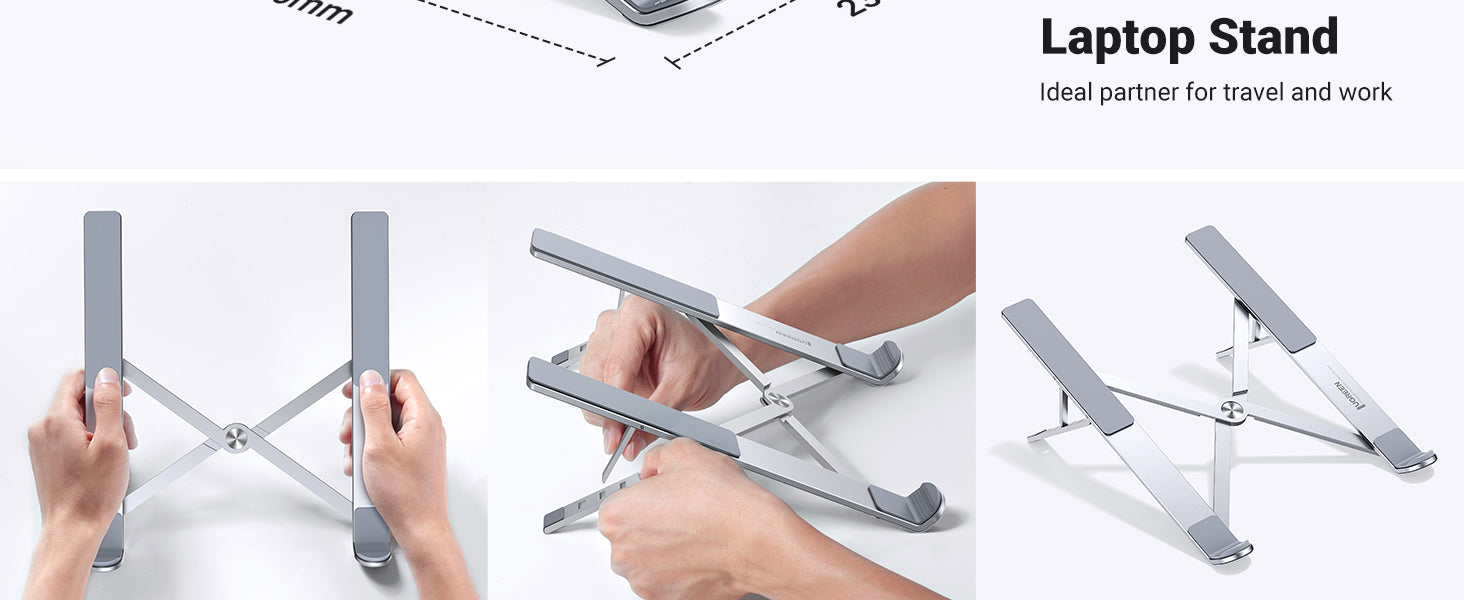Adjustable Laptop Stand – Ergonomic & Foldable Desk Holder