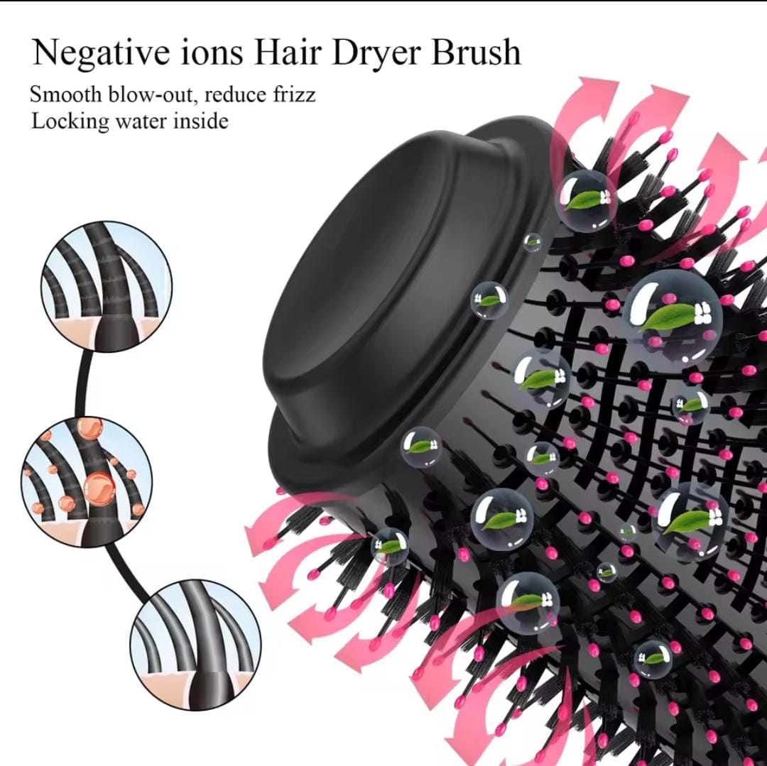 2-in-1 Hair Dryer Brush – Fast Drying & Smooth Styling Tool