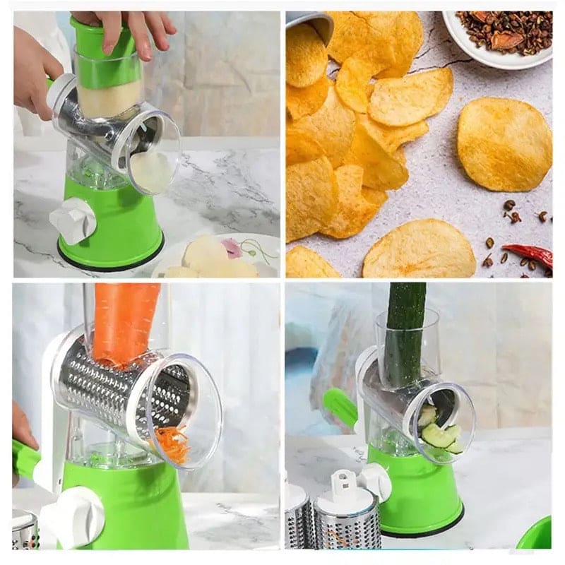 Manual Vegetable Cutter Slicer – Quick & Easy Kitchen Prep Tool