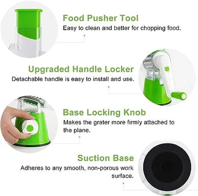 Manual Vegetable Cutter Slicer – Quick & Easy Kitchen Prep Tool